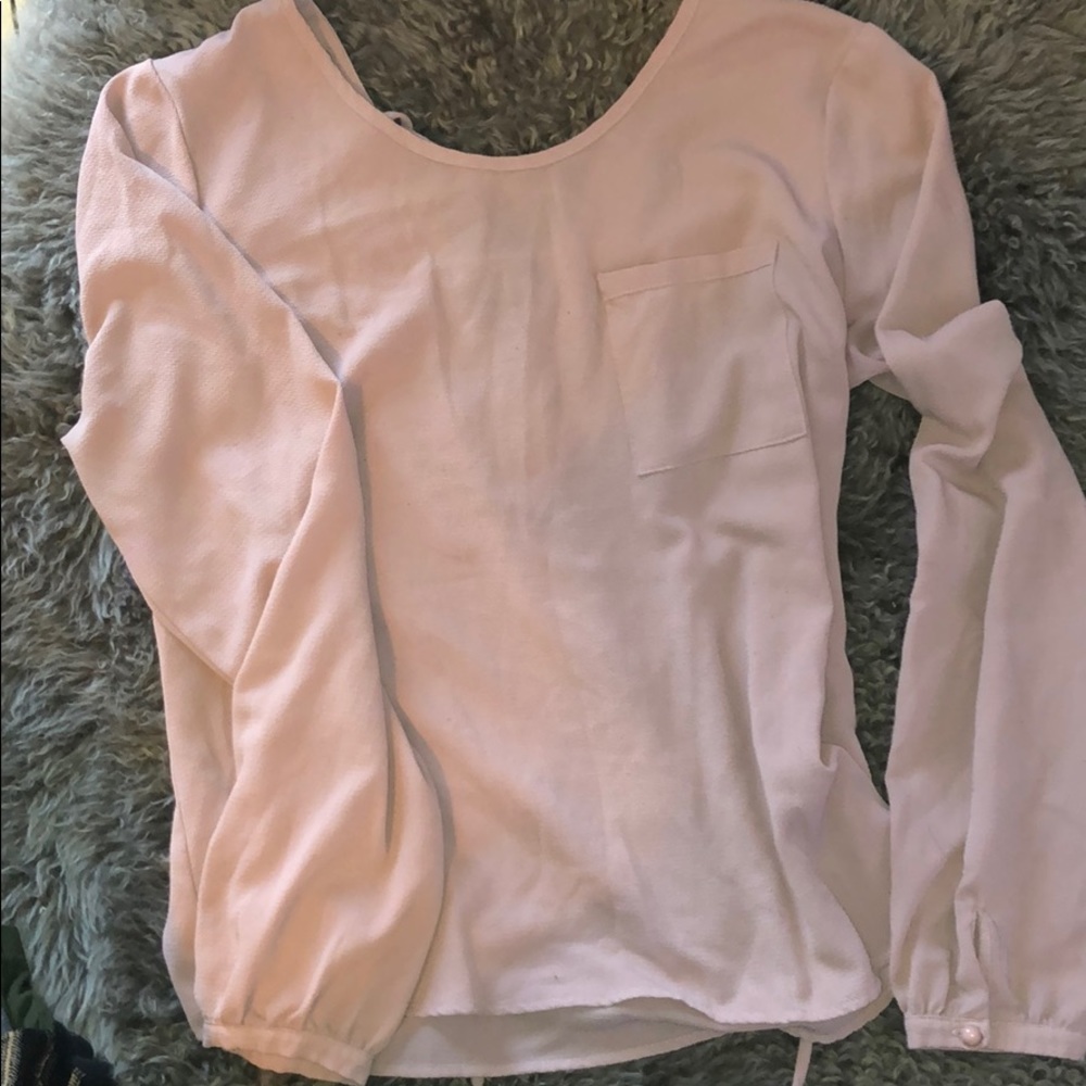 Pink blouse